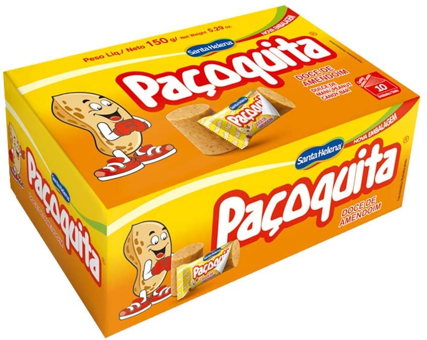 Doce de amendoim paçoquita - DaCidadeShop