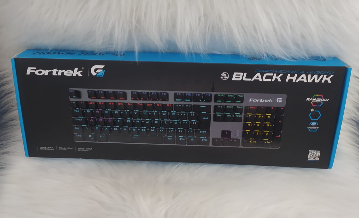 Teclado Fortrek Black Hawk - DaCidadeShop