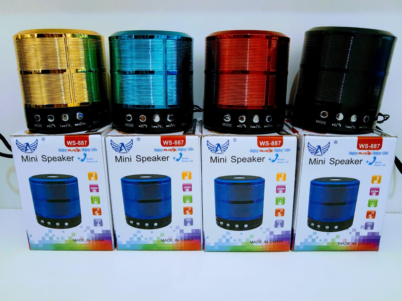 Mini Speaker WS-887 - DaCidadeShop