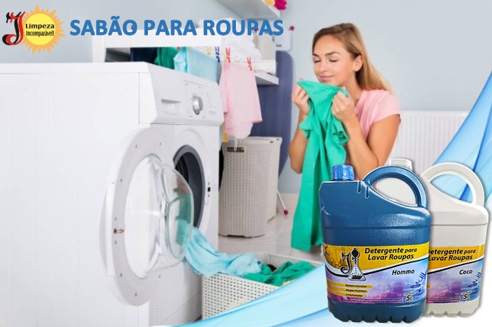 Detergente para lavar roupas  - DaCidadeShop