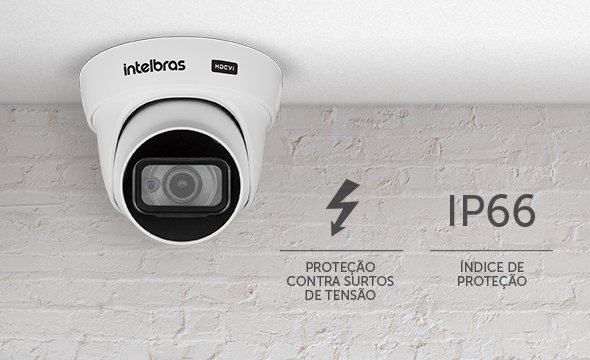 VHD 5820 D 4K - Câmera Dome HDCVI com infravermelho - DaCidadeShop