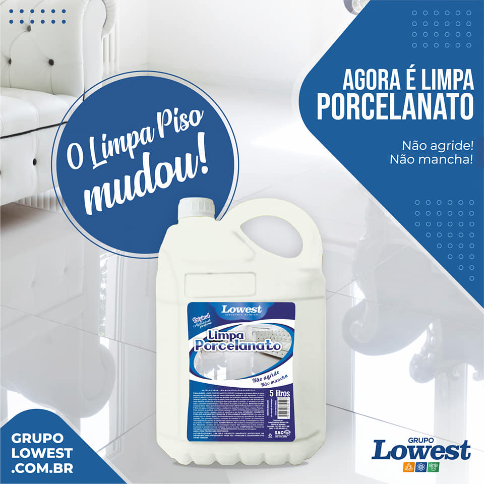 Limpa porcelanato  - DaCidadeShop