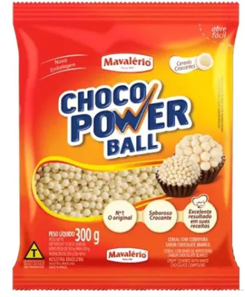 CEREAL CHOCOLATE BRANCO MAVALERIO 300G  - DaCidadeShop