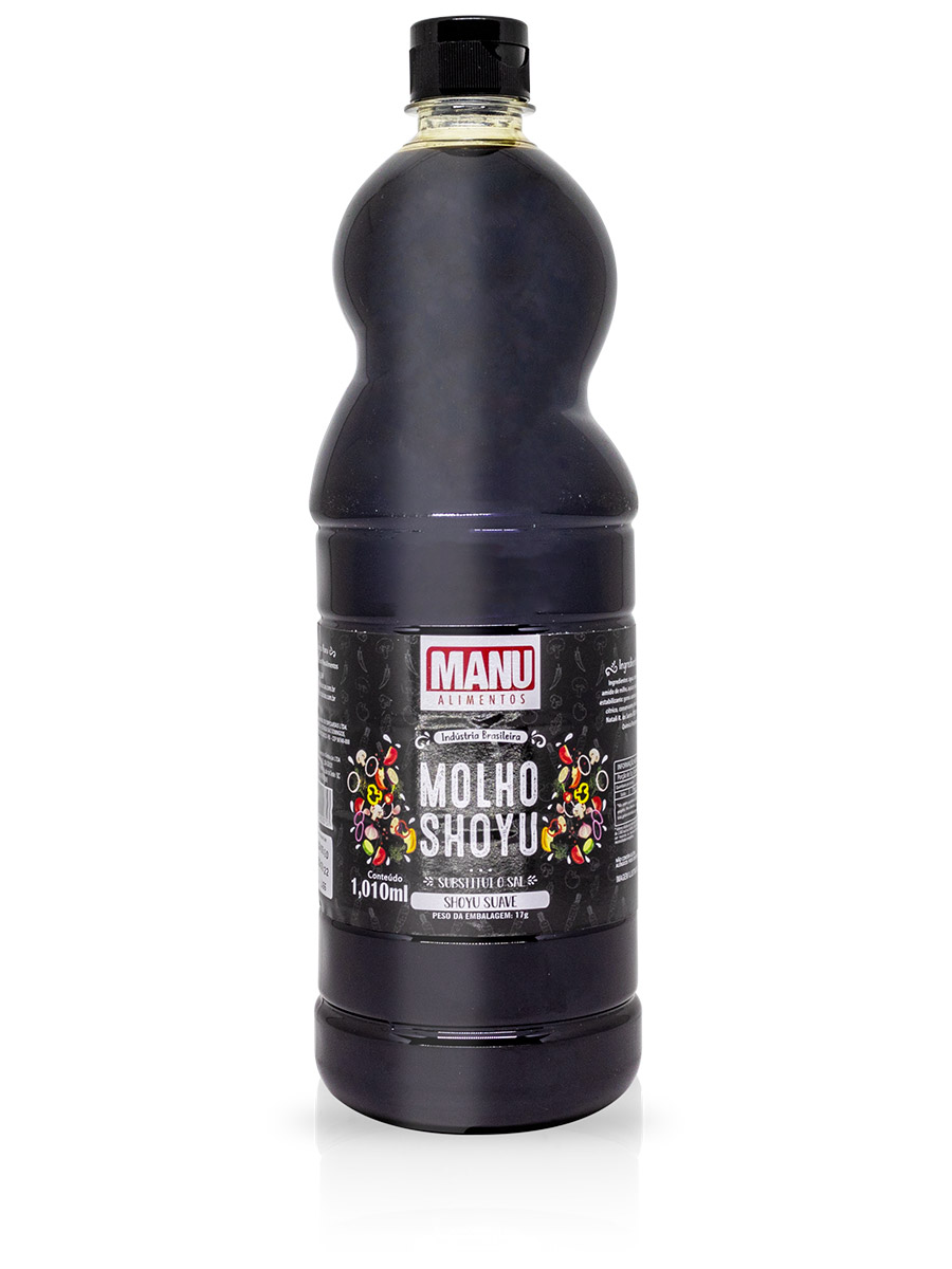 Molho Shoyo Manu alimentos - DaCidadeShop