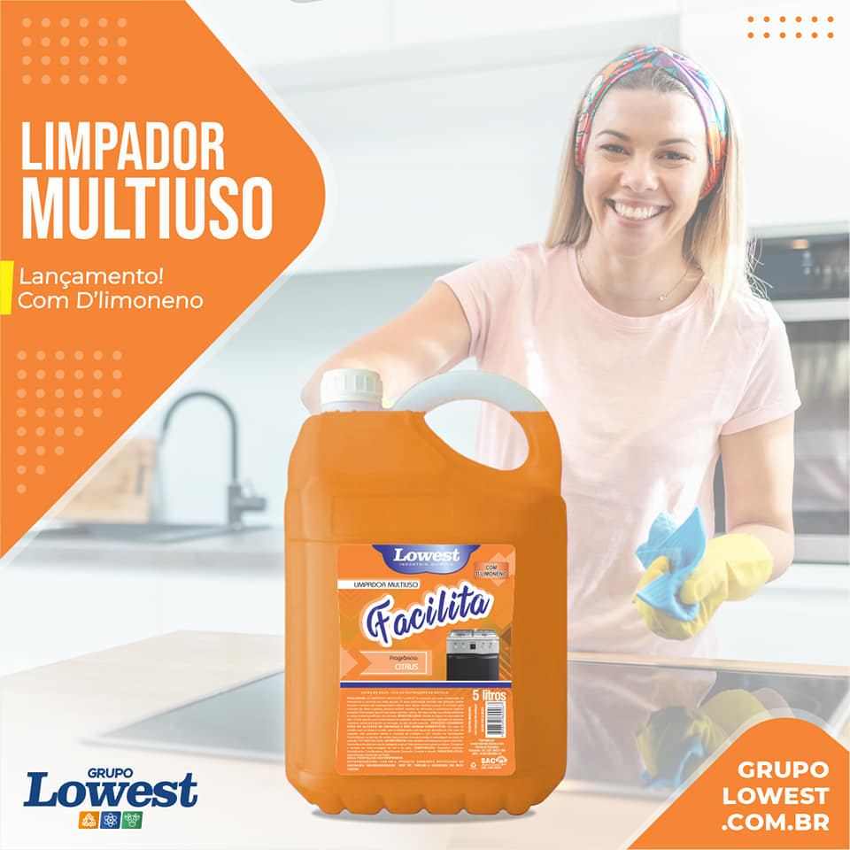 Limpador multiuso  - DaCidadeShop