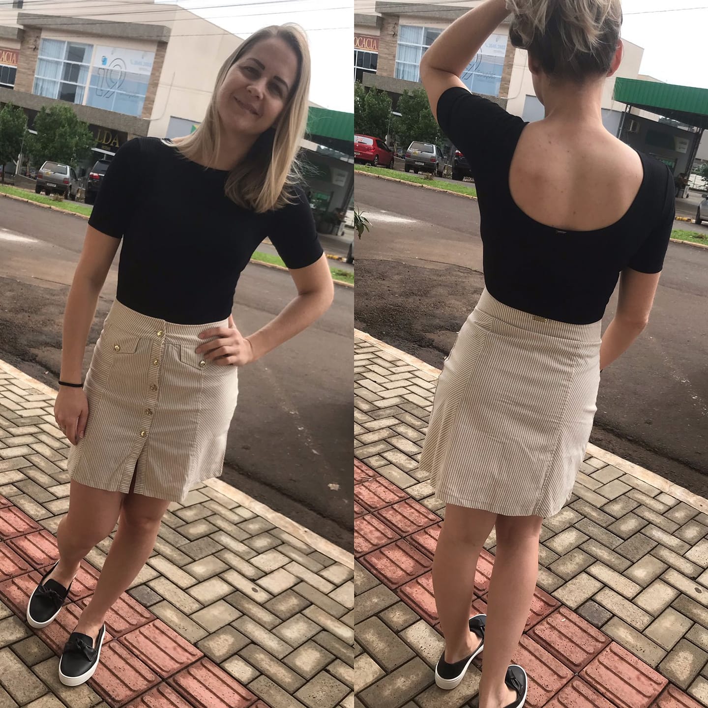 Blusa e saia  - DaCidadeShop