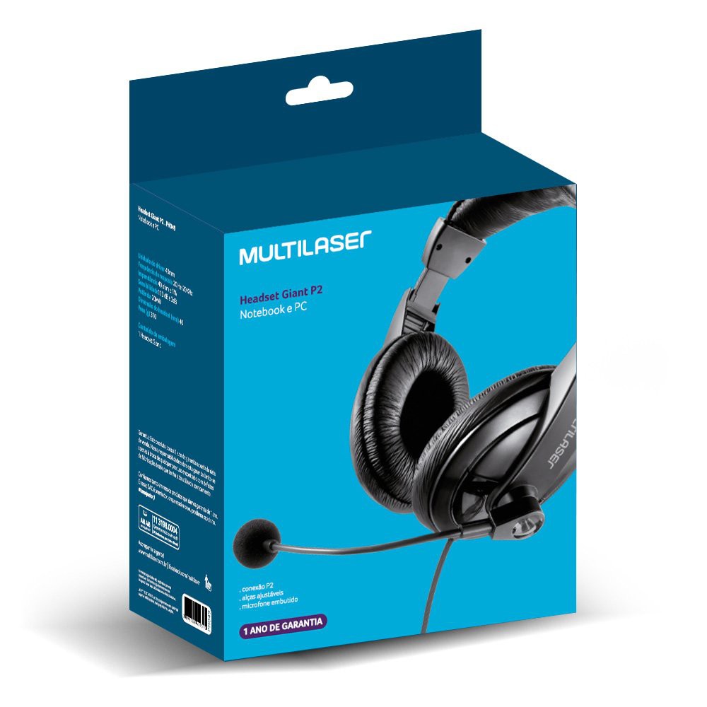 headset giant usb - DaCidadeShop
