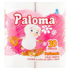 Papel Higiênico Paloma - DaCidadeShop