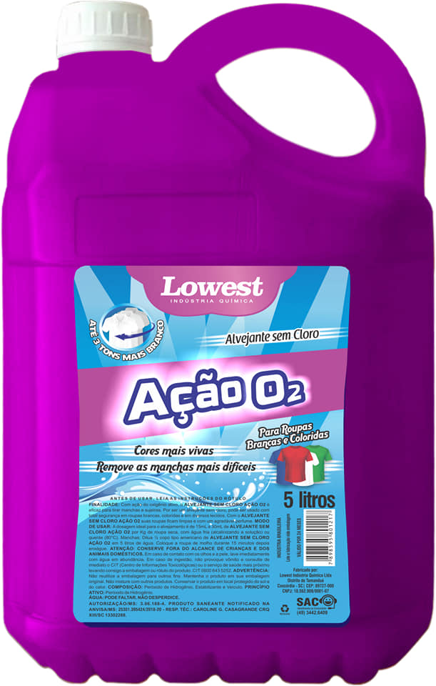 Alvejante sem cloro - DaCidadeShop