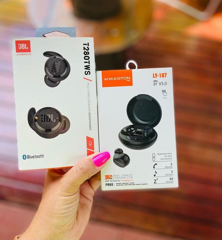 Fones de ouvido Bluetooth - DaCidadeShop