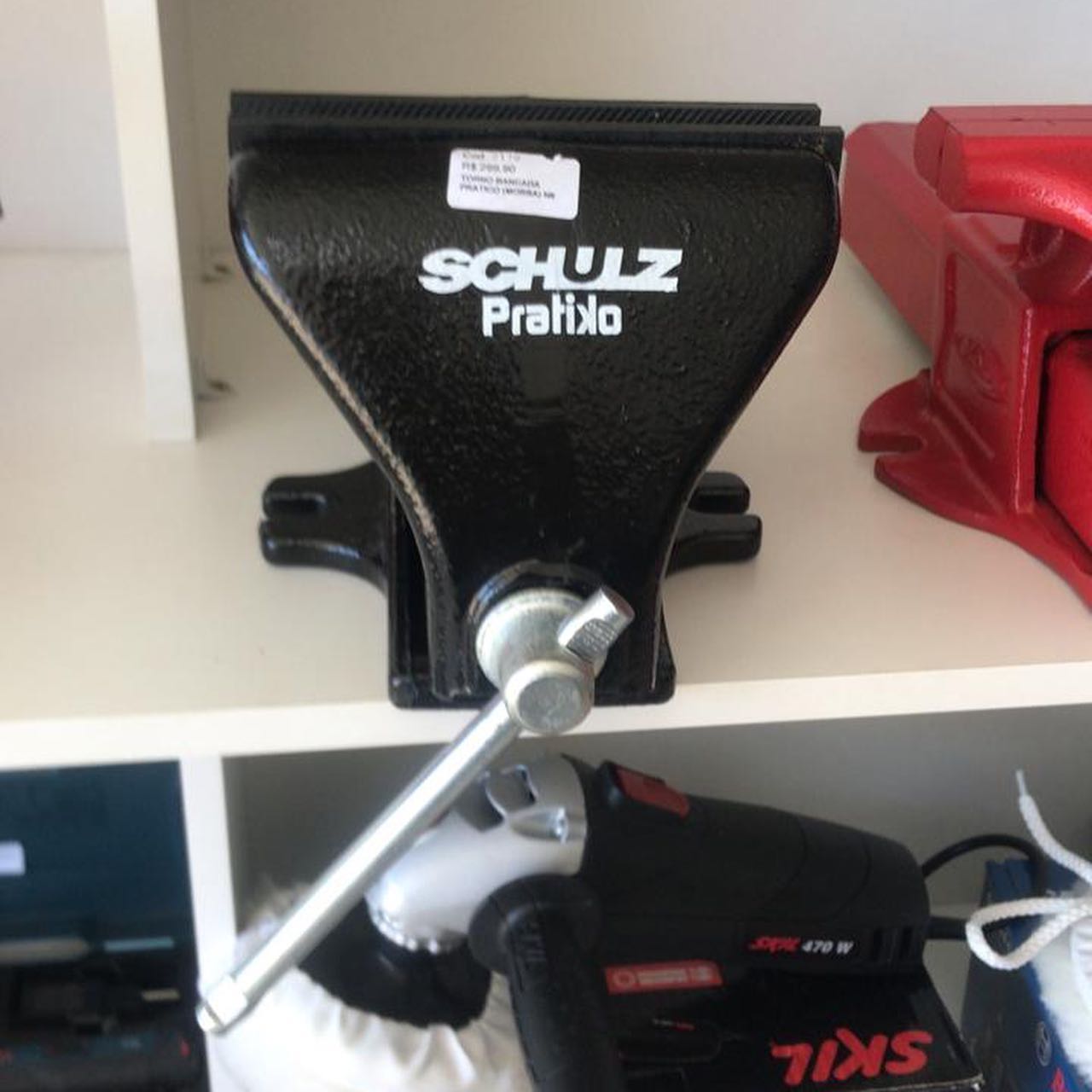 Torno de bancada Schultz número 6. - DaCidadeShop