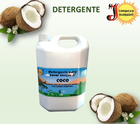 Detergente de coco - DaCidadeShop
