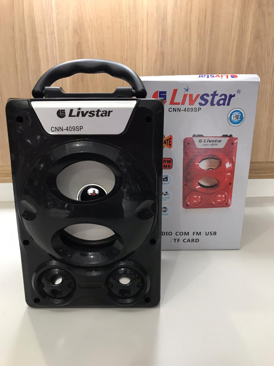 Caixa de som Livstar - DaCidadeShop