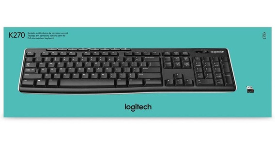 teclado logitech k270 - DaCidadeShop