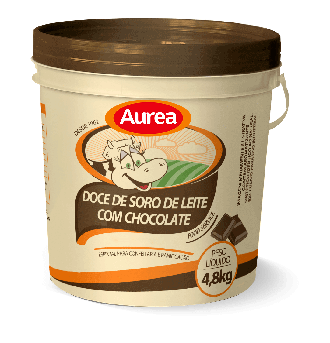 DOCE DE SORO DE LEITE COM CHOCOLATE 4,8KG - DaCidadeShop