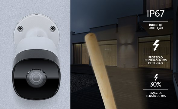 VHD 3430 B G6 - Câmera Bullet 4 Megapixel  - DaCidadeShop