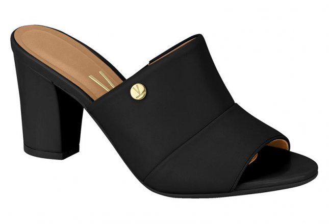 Tamanco preto Vizzano  - DaCidadeShop