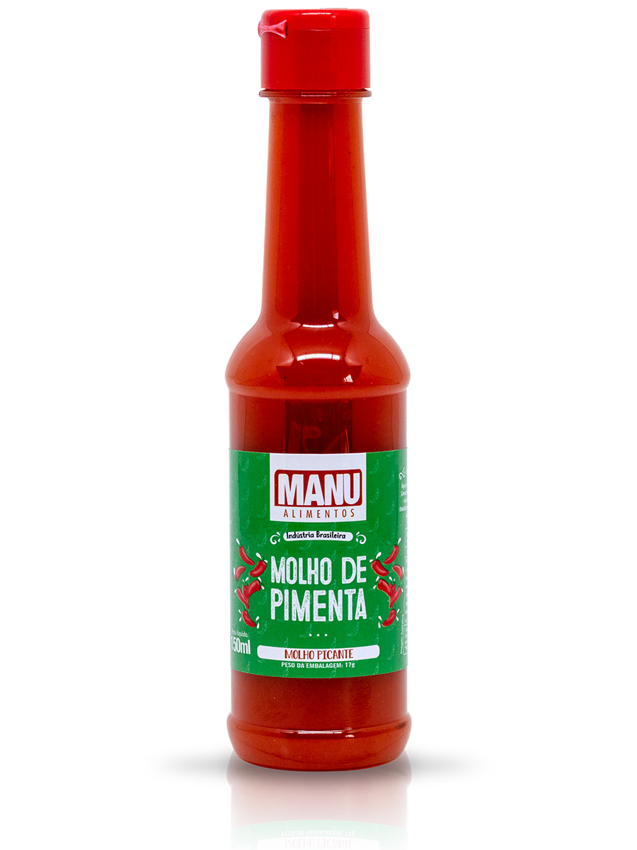 Molho de pimenta Manu - DaCidadeShop