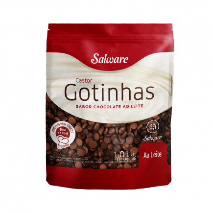 GOTINHAS CHOCOLATE AO LEITE 1,01KG - DaCidadeShop