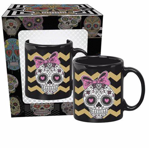 caneca caveira mexicana  - DaCidadeShop