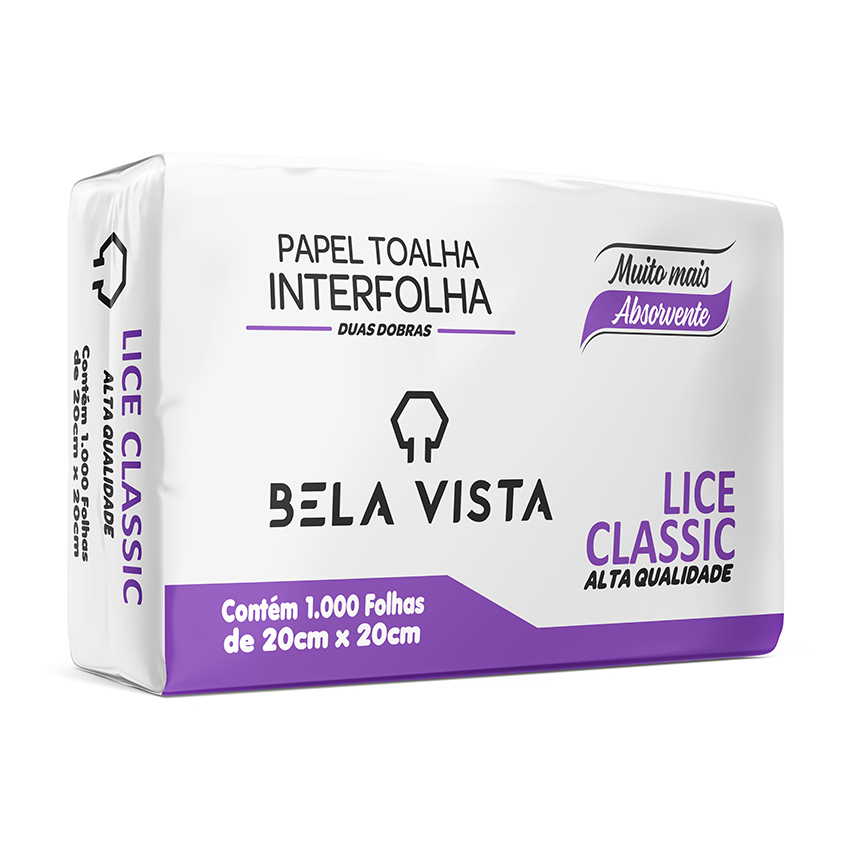 PAPEL TOALHA INTERFOLHADO BRANCO - DaCidadeShop