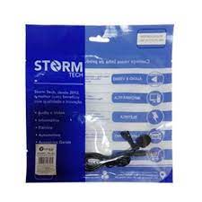 microfone de lapela com cabo 1,5mm plug p2 storm tech - DaCidadeShop