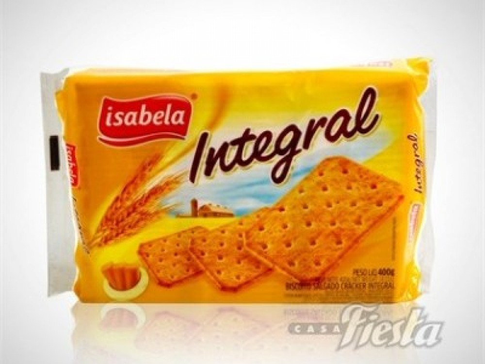 Bolacha integral Isabela - DaCidadeShop