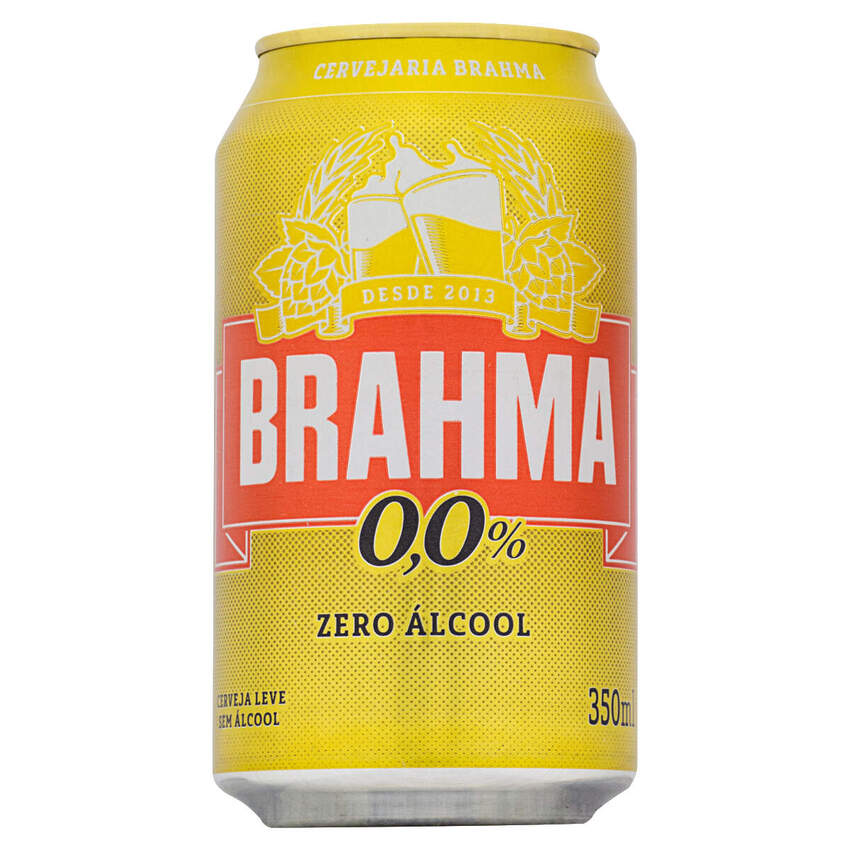 Cerveja Brahma zero álcool - DaCidadeShop