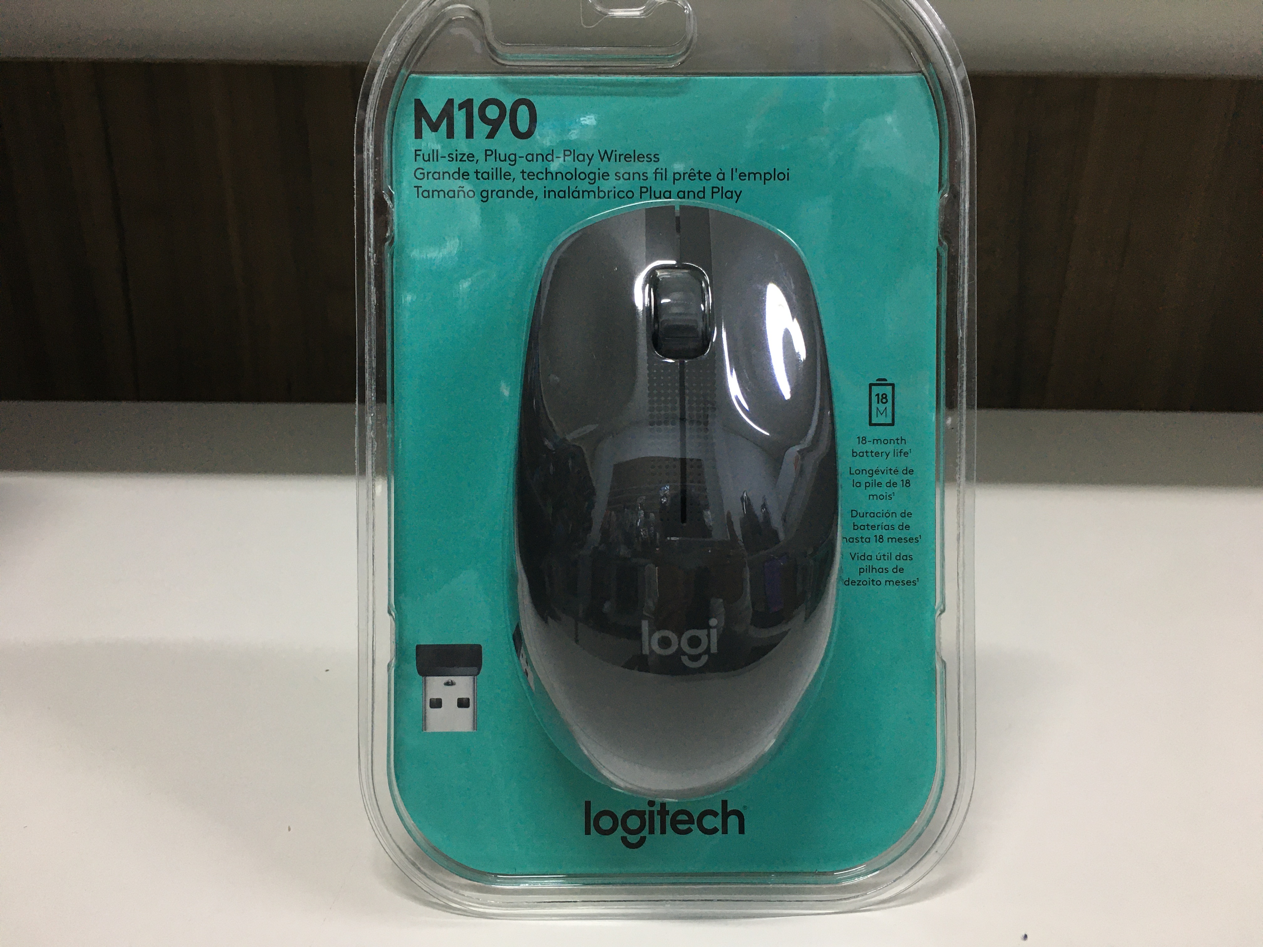 Mouse Logitech Sem Fio  - DaCidadeShop