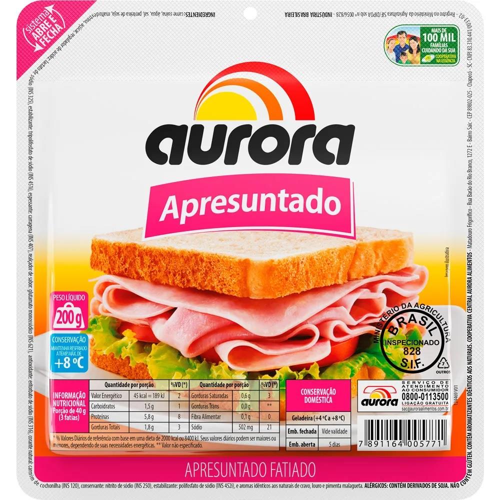 Apresuntado Aurora - DaCidadeShop