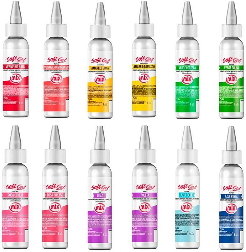 MISTURA DE CORANTES ALIMENTÍCIOS DIVERSOS 25G - DaCidadeShop