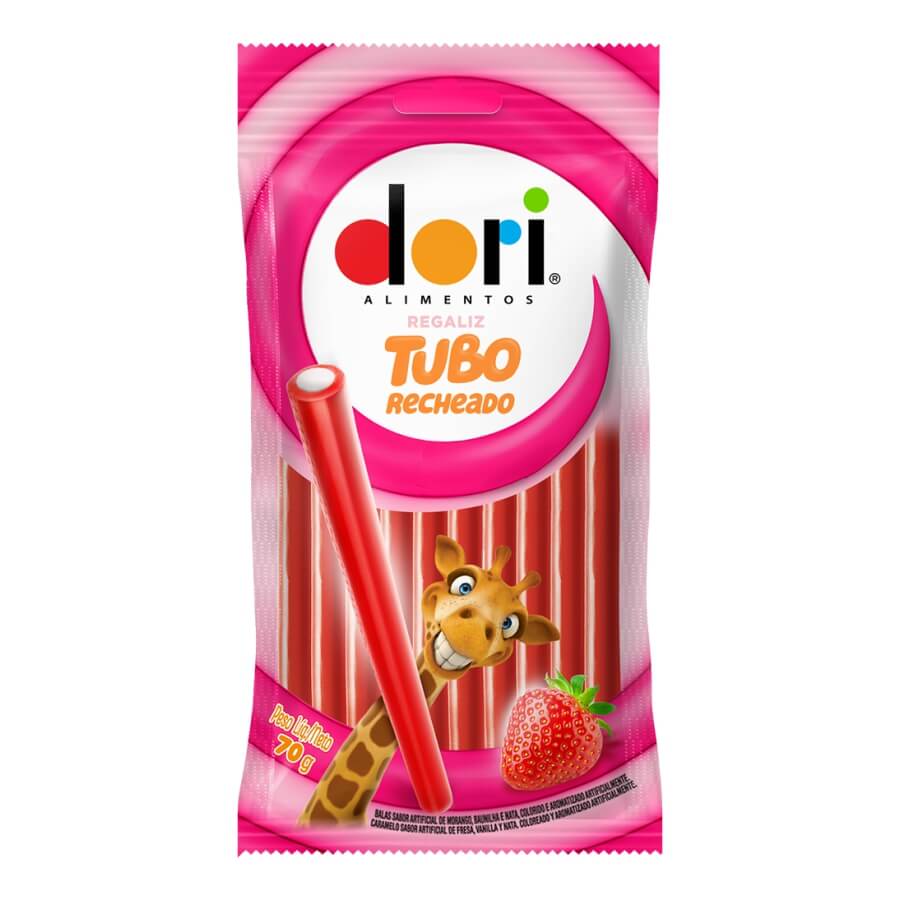 Tubo recheado - DaCidadeShop