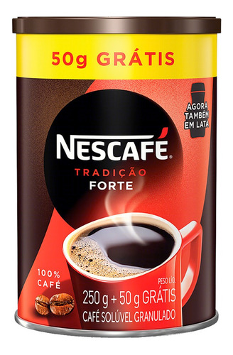 Café solúvel Nescafé forte - DaCidadeShop