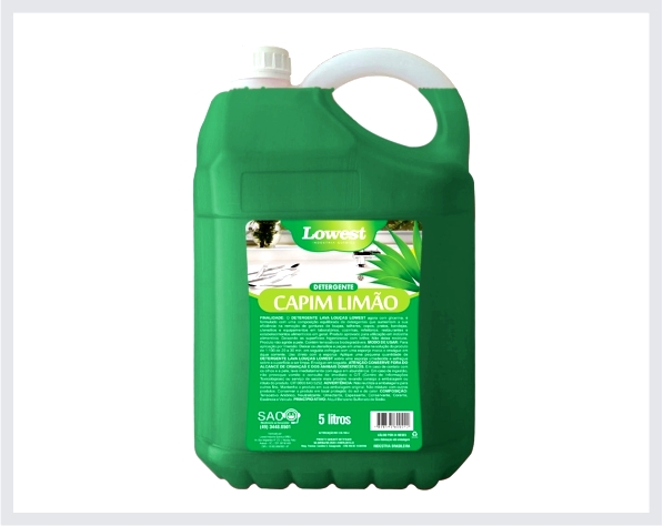 Detergente Lowest 5L - DaCidadeShop