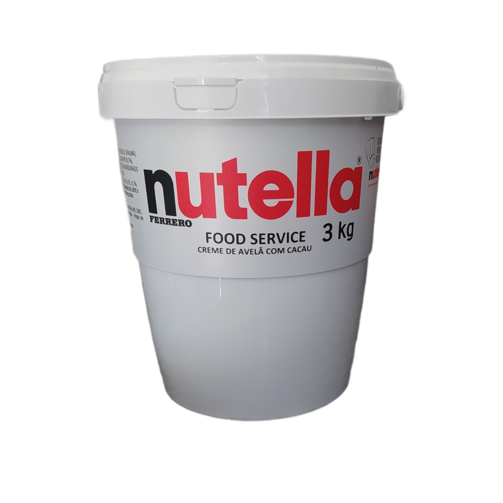 NUTELLA 3KG - DaCidadeShop