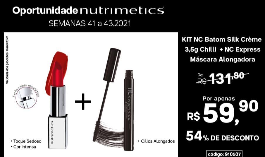 Máscara alongadora - DaCidadeShop