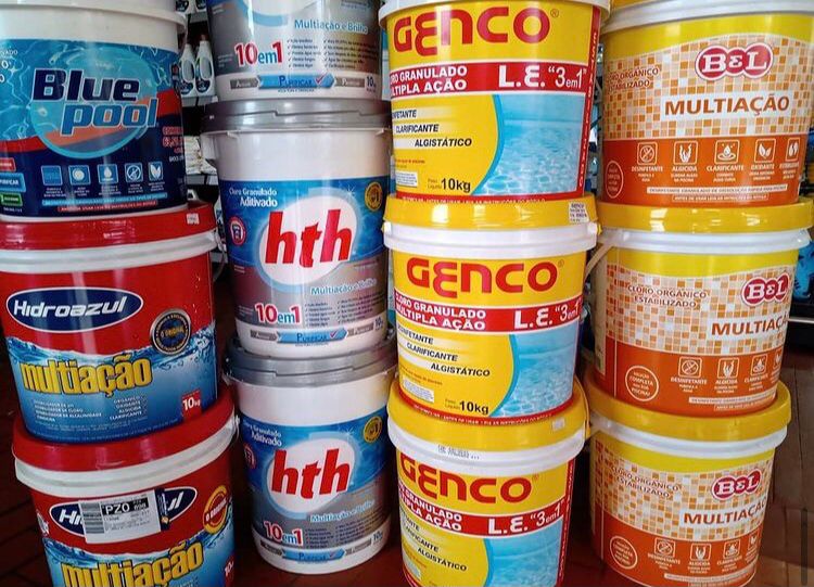 Produtos de limpeza para piscina - DaCidadeShop