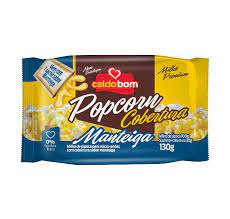 Pipoca de microondas sabor manteiga 130 gramas - DaCidadeShop