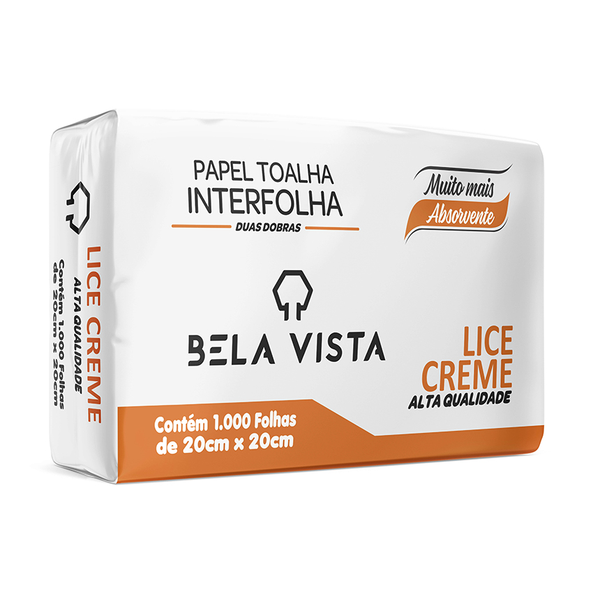 PAPEL TOALHA INTERFOLHADO CREME - DaCidadeShop