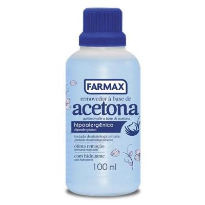 Acetona Farmax 100ml - DaCidadeShop