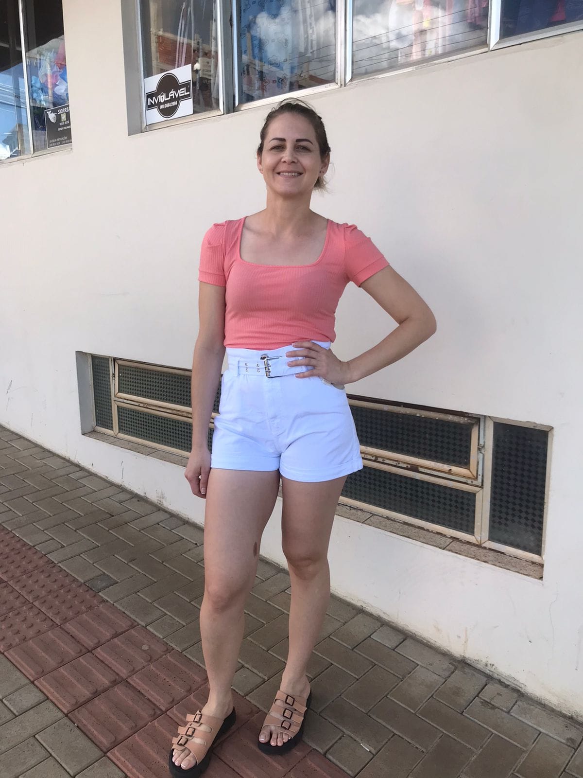 Short e blusa  - DaCidadeShop