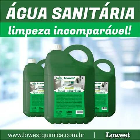 Água sanitária - DaCidadeShop