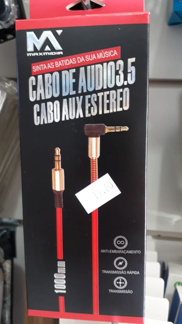 Cabo de Áudio - DaCidadeShop
