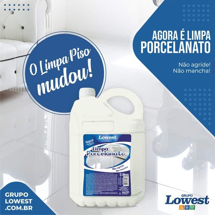 Limpa porcelanato - DaCidadeShop