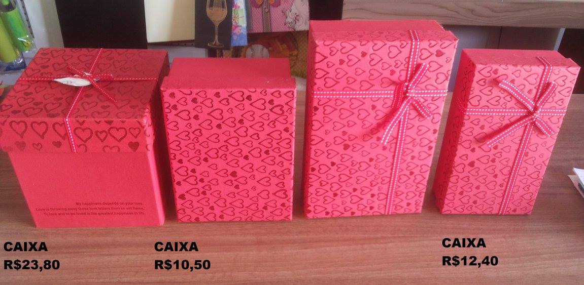 Embalagens para presente  - DaCidadeShop