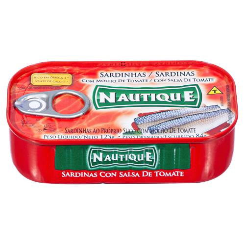 Sardinha sabor molho de tomate - DaCidadeShop