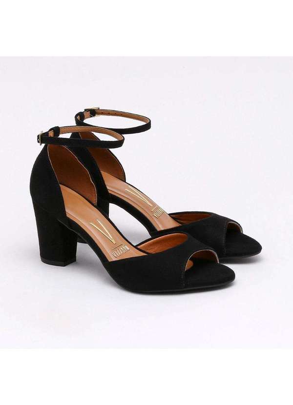 Sandalia feminina Vizzano camurça - DaCidadeShop