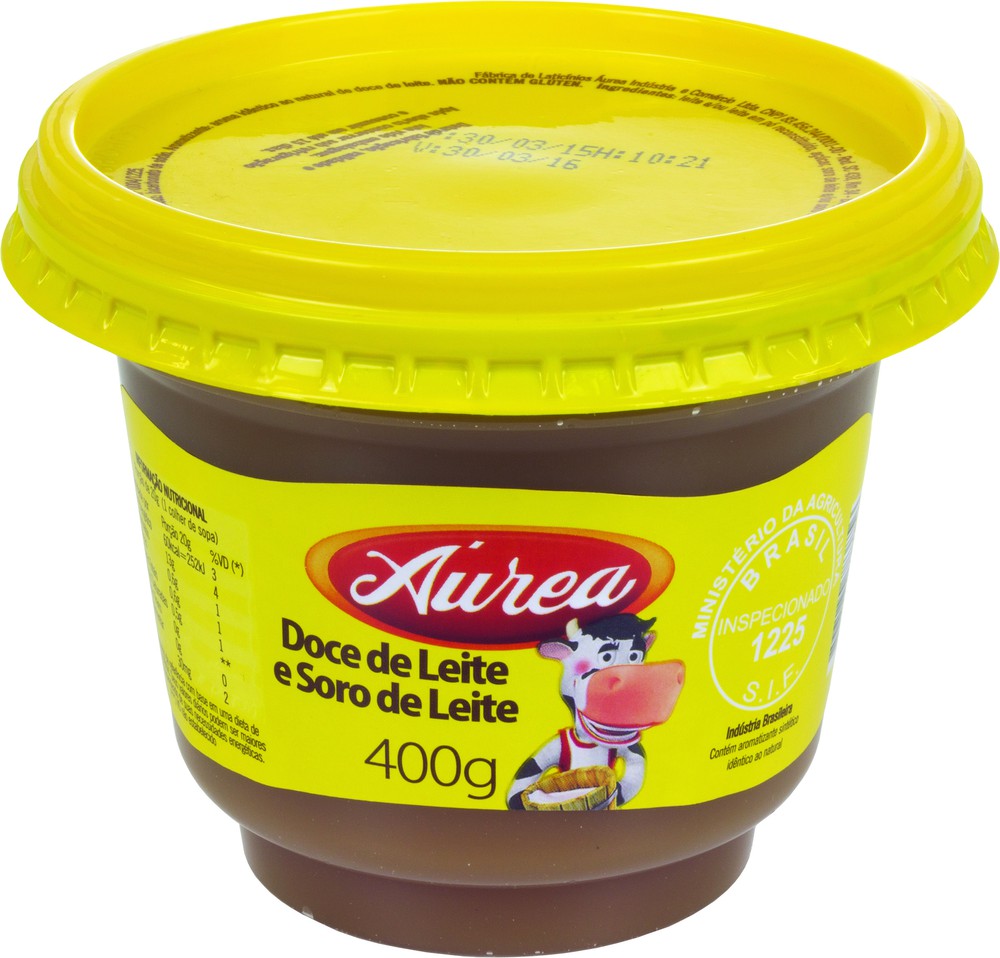 DOCE DE LEITE AUREA 400KG - DaCidadeShop
