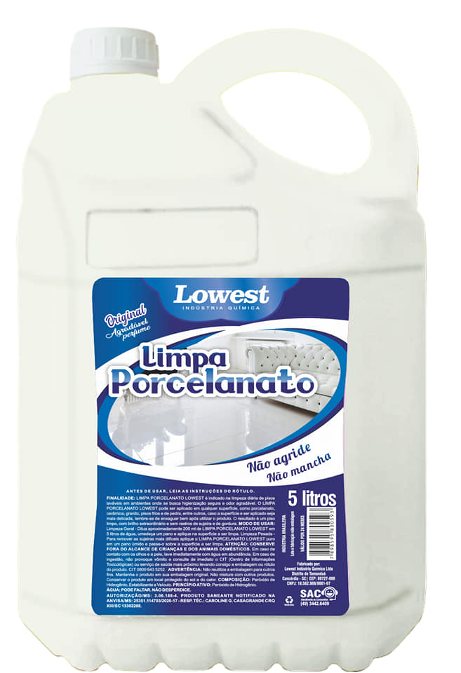 Limpa porcelanato  - DaCidadeShop