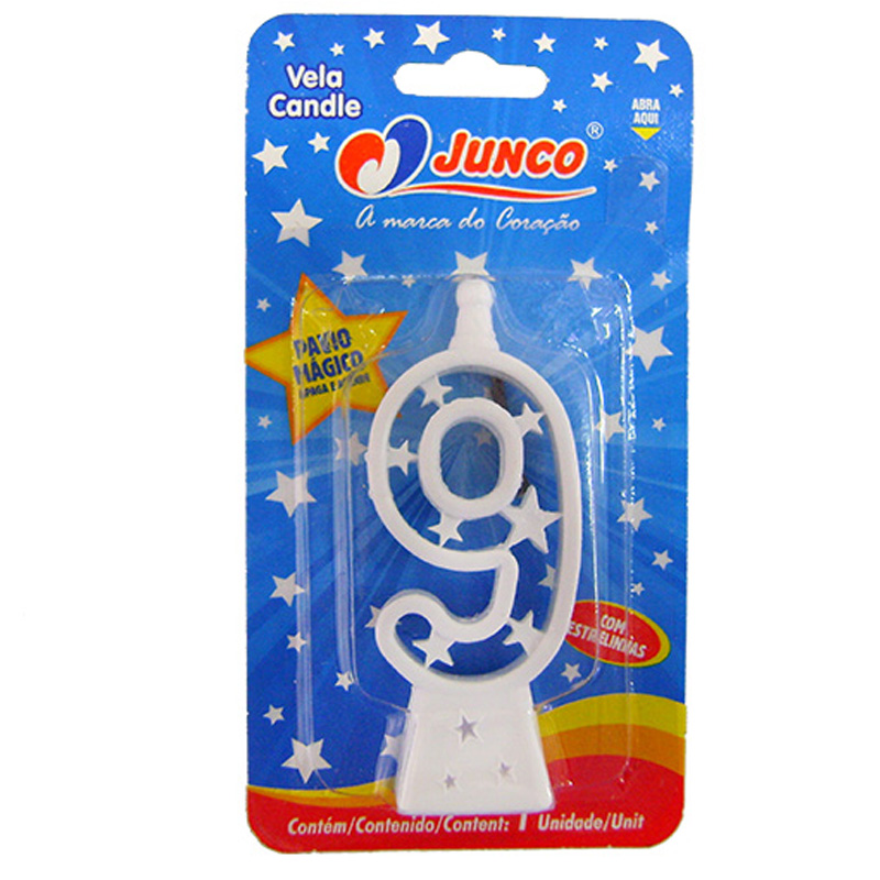 Vela de aniversário  - DaCidadeShop